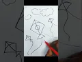Makar Sankranti Drawing In Easy