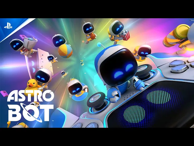 Astro Bot - Speedrun and Special Bots Add-On Trailer | PS5 Games