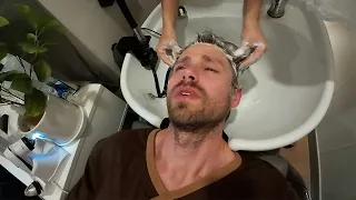 Beautiful Korean Masseuse blows me away with insanely skilled head spa  @zeze_spa