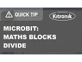 microbit MakeCode Editor - Math Blocks