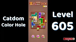 Catdom Color Hole Level 605 Screenshot