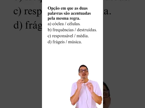 175. Acentuação  #concursospublicos  #portuguêsdozero