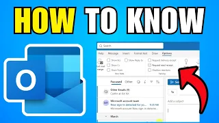 How To Know If The Receiver Read Your Email Microsoft Outlook 2026 Best Method