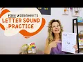 Phonics Activities FREE Worksheets for Homeschooling Parents Practice Letter Sounds K-1
