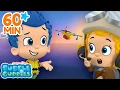 Download Lagu Learn About Trucks, Trains, Planes \u0026 More! 🚚 60 Minutes | Bubble Guppies