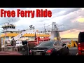 Free Ferry Ride Galveston Port Bolivar Ferry Houston Texas USA 2020