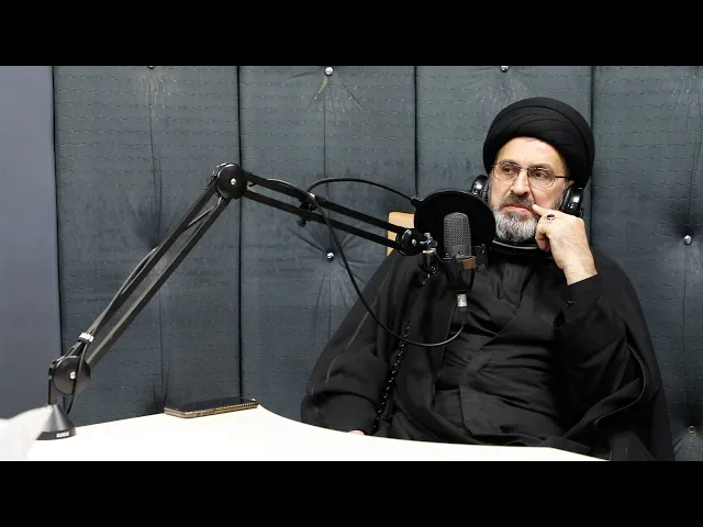 ⁣هل يجوز تقبيل ابن زوجي او لبس ملابس قصيرة امامه؟ | السيد رشيد الحسيني