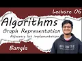 Adjacency List Implementation in Bangla Graph Representation Algorithms CSE C DSA
