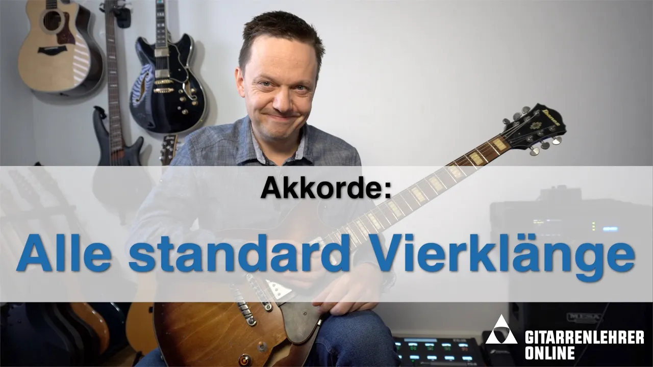 AKKORDE FÜR POP UND JAZZ: Alle Standard Vierklänge (Drop 2 und Drop 2&3 Voicings)