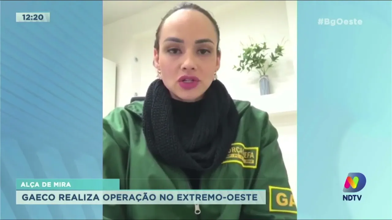 Alça de Mira: Gaeco realiza operação no Extremo-Oeste