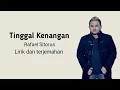 Download Lagu Tinggal kenangan ( Rafael Sitorus) lirik dan terjemahan