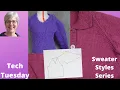 Basics of Raglan Sweaters Technique Tuesday