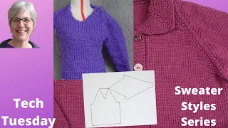 Basics of Raglan Sweaters Technique Tuesday