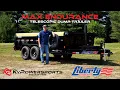 Liberty Trailers Max Endurance Telescoping Dump Trailer