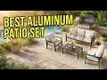 Best Aluminum Patio Conversation Set 2026 Top 6 Picks for Stylish Outdoor Living