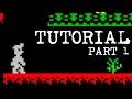 Manic Miner speedrunning tutorial PART 1 Intro Central Cavern Cold Room Menagerie Uranium Works