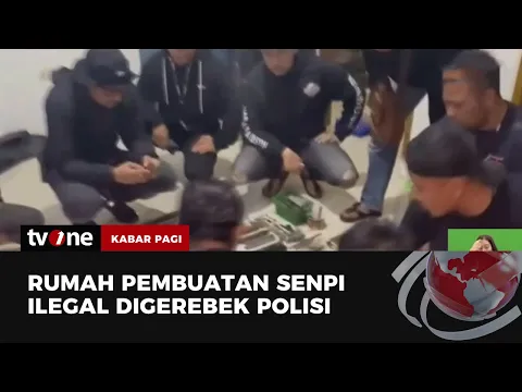 Polisi Gerebek Rumah Pembuatan Senjata Api Ilegal di Sumedang