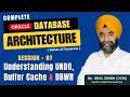 Session - UNDERSTANDING UNDO BUFFER CACHE and DBWR ORACLE DB ARCHITECTURE