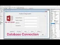 How To Connect Microsoft Access Database with Visual Basic 6 0