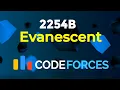 2254B - Evanescent Codeforces Round 1114 Div 3 Strings Solution Explained C