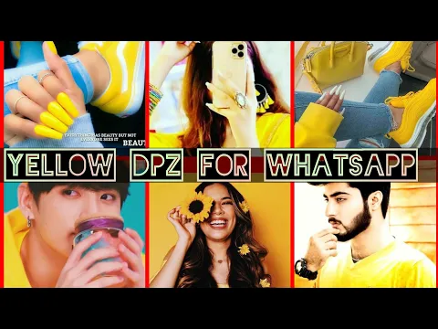 Download MP3 🌻Yellow Dp,z🌻Yellow Color Dp💛yellow Dpz For WhatsApp💛Yellow Costume Dp images✨ Stylish Yellow Dp Pic