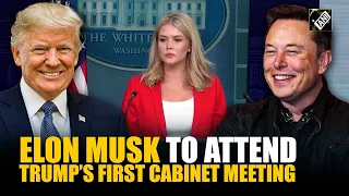 Elon Musk to attend Donald Trump’s first official cabinet meeting