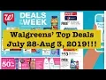 Walgreens Extreme Couponing July 28 - Aug 3rd Beginner Deal Cheap Clairol Colgate Scott s More