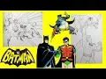 Batman and Robin fights Penguin Coloring Book DC Comics