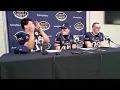 Navy Players Blake Horvath Alex Tecza Eli Heidenrich comments Post 17-16 Win Over Armymodel