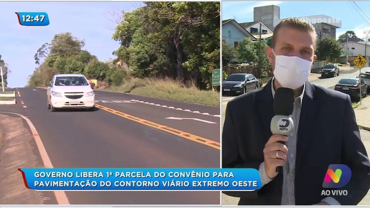 Governo libera a primeira parcela do convênio para pavimentação do Contorno Viário Extremo Oeste