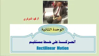 السرعة وأنواعها الوحدة الثانية أول ثانوي 