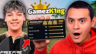 ¡USÉ la CONFIGURACIÓN del JUGADOR PROFESIONAL "GamezK1ng" y ME VOLVI H4CKER! ☠️🔥