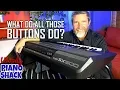 YAMAHA PSR SX900 TUTORIAL - Tour of the front panel controls