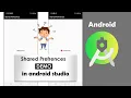 Shared Preference CheckBox Example in Android Studio SharedPreference Android tutorial