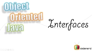 64 Java Interfaces Theory