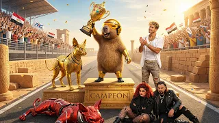 GOLDEN CAPPYBARA gana el Campeonato de Carreras de ROBOT Mágico! Momentos divertidos