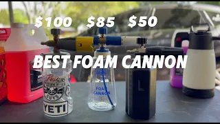 Best Foam Cannon MJJC vs BLACKLINE vs TORQ