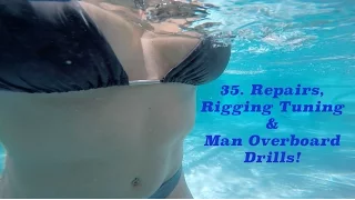 Rigging Repairs & Bowline Work! – Lazy Gecko VLOG 35