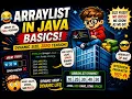 ArrayList in Java - Complete Beginner Guide with Practical Examples DAY 10 of Learning DSA