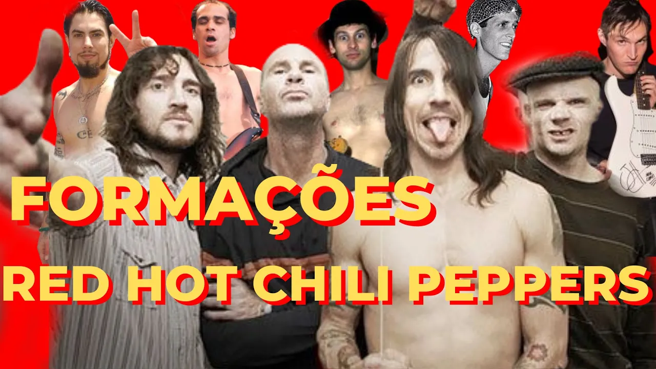 Formações Red Hot Chili Peppers I Canal Discografia