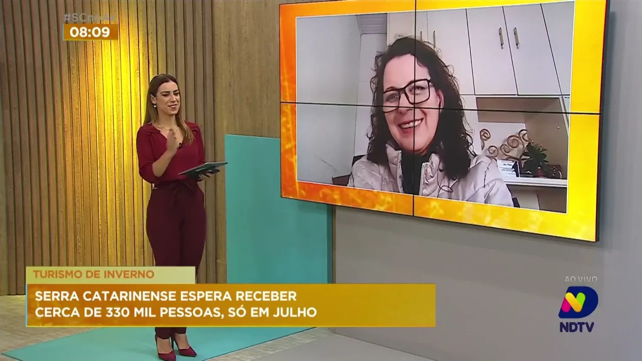 Expectativa do turismo na Serra Catarinense durante o inverno é de arrecadar R$ 58 milhões