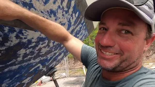 Removing old Skin Fittings on a Sailing Boat Episode 184 (Sailing Catalpa)