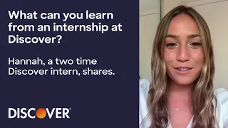 Internships at Discover