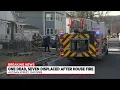1 dead 7 displaced following Chicopee fire