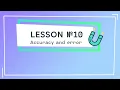 GCSE Maths Accuracy and error Number Lesson 10