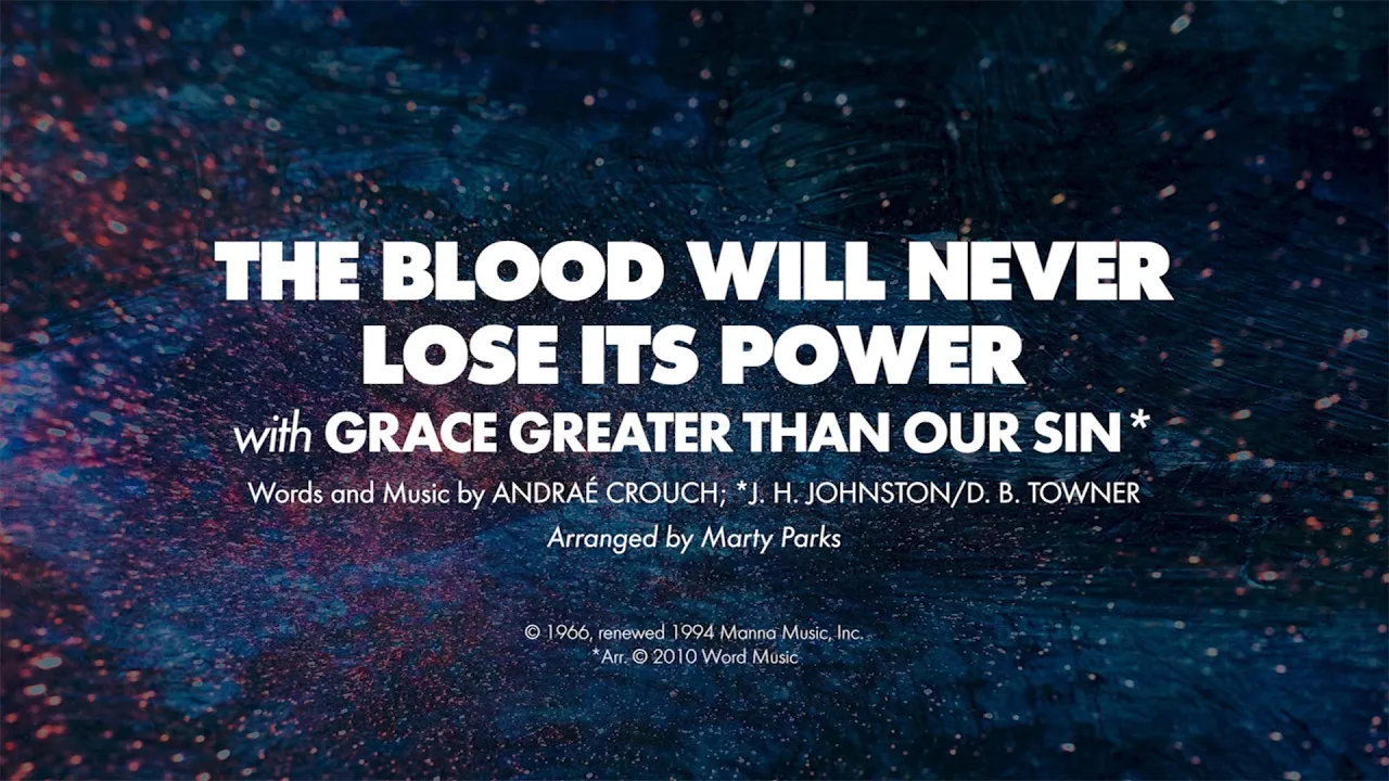 THE BLOOD WILL NEVER LOSE ITS POWER - SATB with Solo (piano track + lyrics) THE BLOOD WILL NEVER LOSE ITS POWER - SATB with Solo (piano track + lyrics)