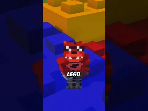 Agora tem LEGO dentro do MINECRAFT! #shorts