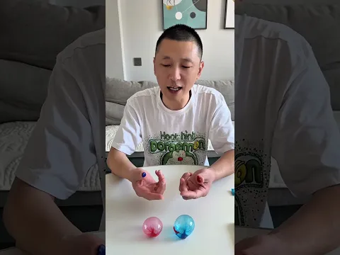 Magical Slime Balloon Challenge! #shorts #stationery