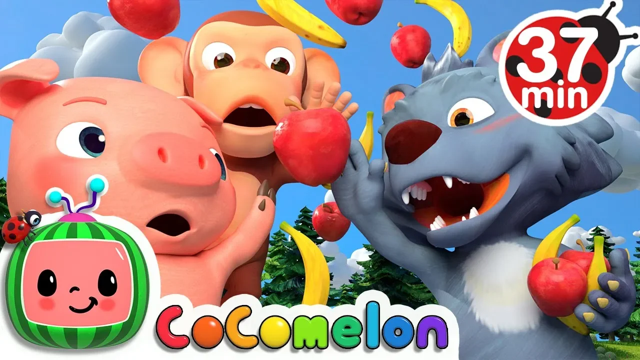 Apples and Bananas 2 + More Nursery Rhymes & Kids Songs - CoComelon