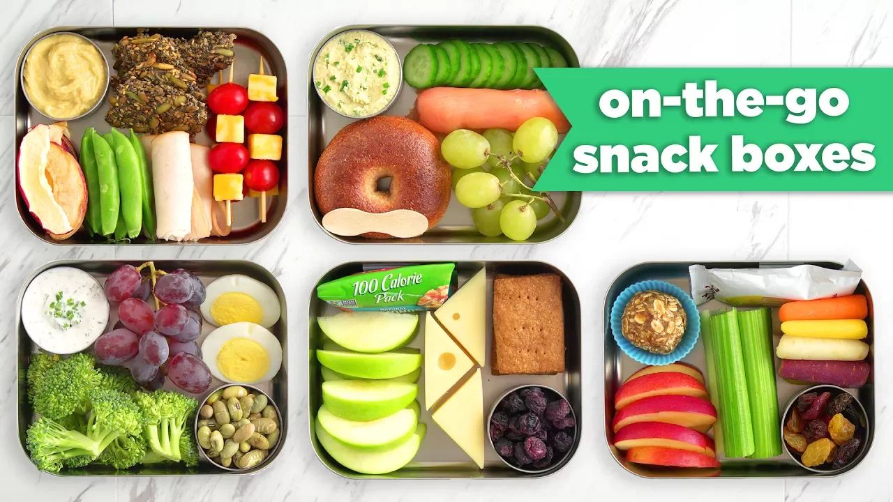 Healthy Bento Snack Boxes for On-The-Go! - Mind Over Munch